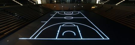BallsportArena Basketball lines -dark